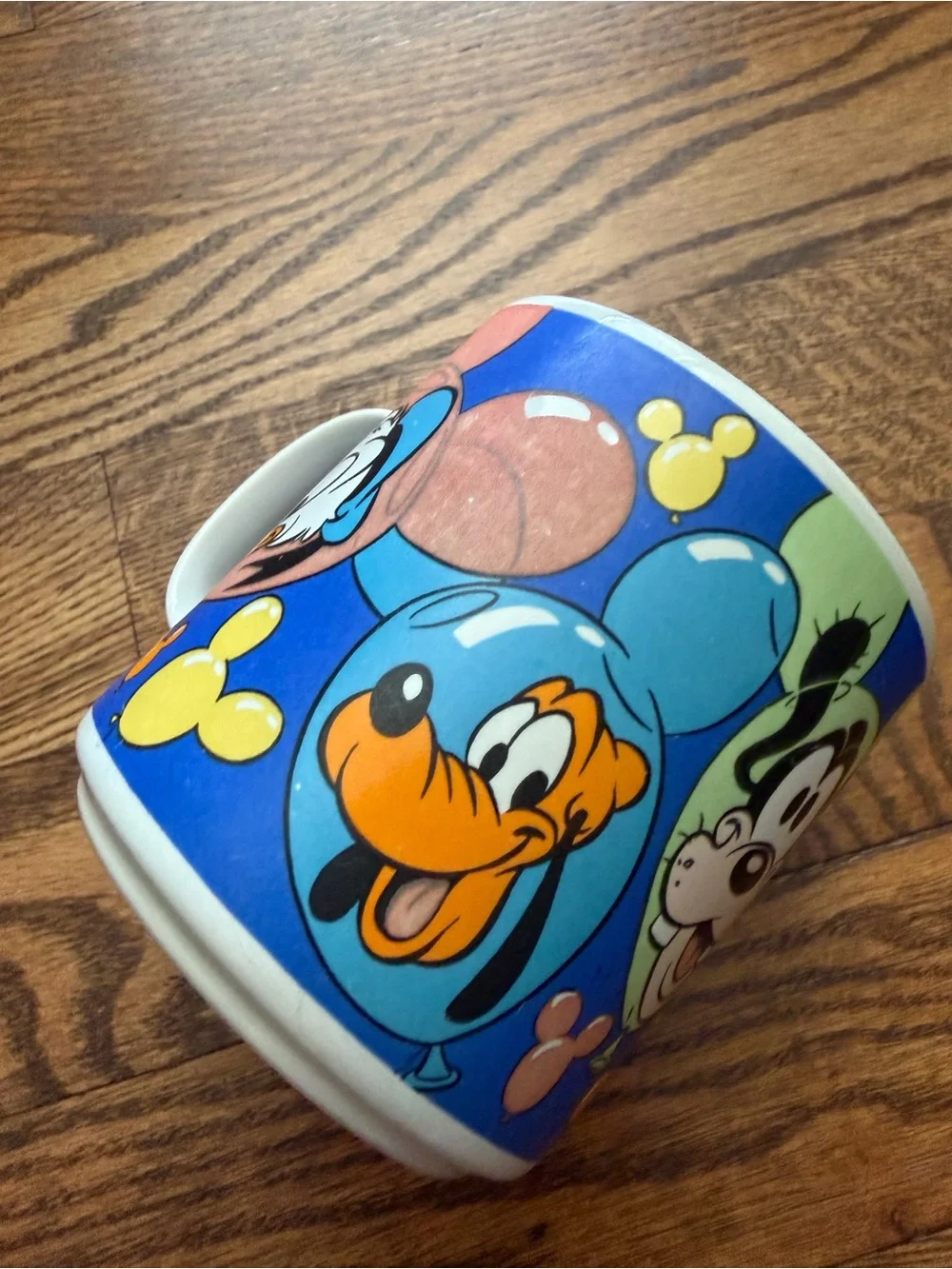 Vintage Disney Mickey Mouse & Friends Coffee Mug